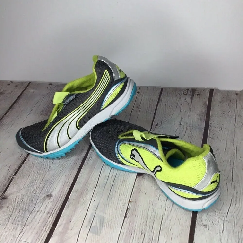 Puma Sport Lifestyle Women’s Green/White Running Athletic Shoes Size 7.5‎
